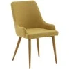 Venture Design Valgomasis kėdė, Plaza Matstol 2 vnt., 85x50 cm, Garstyčių spalvos