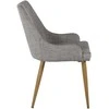 Venture Design Valgomasis kėdė, Plaza Matstol 2 vnt., 85x50 cm, Pilka