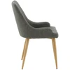 Venture Design Valgomasis kėdė, Plaza Matstol, 60.5x50x85 cm, Tamsiai pilka
