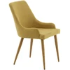 Venture Design Valgomasis kėdė, Plaza Matstol 2 vnt., 85x50 cm, Garstyčių spalvos