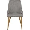 Venture Design Valgomasis kėdė, Plaza Matstol 2 vnt., 85x50 cm, Pilka