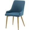 Venture Design Valgomasis kėdė, Plaza Matstol 2 vnt., 85x50 cm, Mėlyna