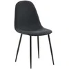 Venture Design Valgomasis kėdė, Polar 2 vnt., 53x88x46 cm, Juoda