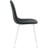 Venture Design Valgomasis kėdė, Polar 2 vnt., 53x88x46 cm, Juoda