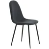 Venture Design Valgomasis kėdė, Polar 2 vnt., 53x88x46 cm, Juoda