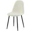 Venture Design Valgomasis kėdė, Polar Fluff, 53x88x46 cm, Balta