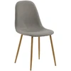 Venture Design Valgomasis kėdė, Polar Matstol 2 vnt., 53x88x46 cm, Pilka