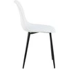 Venture Design Valgomasis kėdė, poliesteris, 58x45.5x81 cm, balta