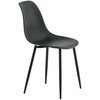 Venture Design Valgomasis kėdė, poliesteris, 58x45.5x81 cm, juoda