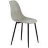 Venture Design Valgomasis kėdė, poliesteris, 58x45.5x81 cm, pilka