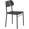 Venture Design Valgomasis kėdė, Polly, 52x45x81 cm, Juoda