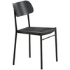 Venture Design Valgomasis kėdė, Polly, 52x45x81 cm, Juoda
