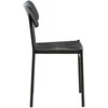 Venture Design Valgomasis kėdė, Polly, 52x45x81 cm, Juoda