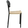 Venture Design Valgomasis kėdė, Polly plienas, 2 vnt., 53x45x81 cm, Juoda