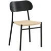 Venture Design Valgomasis kėdė, Polly plienas, 2 vnt., 53x45x81 cm, Juoda