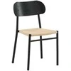 Venture Design Valgomasis kėdė, Polly plienas, 2 vnt., 53x45x81 cm, Juoda