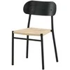 Venture Design Valgomasis kėdė, Polly plienas, 2 vnt., 53x45x81 cm, Juoda
