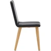 Venture Design Valgomasis kėdė, Šiandien, 56x44x90 cm, Juoda