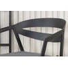 Venture Design Valgomasis kėdė, Skilčių, 62x59x76 cm, Juoda
