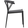 Venture Design Valgomasis kėdė, Stina, 49x47x79.5 cm, Juoda