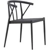 Venture Design Valgomasis kėdė, Stina, 49x47x79.5 cm, Juoda