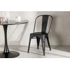 Venture Design Valgomasis kėdė, Tempe 4 vnt., 53x45x85 cm, Juoda