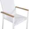 Venture Design Valgomasis kėdė, Texas 2 vnt., 60x56x90 cm, Balta