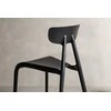 Venture Design Valgomasis kėdė, Ursholmen 2 vnt., 54x49x79.5 cm, Juoda