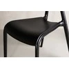 Venture Design Valgomasis kėdė, Ursholmen 2 vnt., 54x49x79.5 cm, Juoda