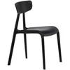 Venture Design Valgomasis kėdė, Ursholmen 2 vnt., 54x49x79.5 cm, Juoda