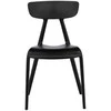 Venture Design Valgomasis kėdė, Ursholmen 2 vnt., 54x49x79.5 cm, Juoda