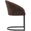Venture Design Valgomasis kėdė, vakaro 2 paketai, 65x56x82 cm, tamsiai ruda
