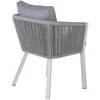Venture Design Valgomasis kėdė, Virya, 2 vnt., 63x60x73 cm, Pilka