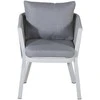 Venture Design Valgomasis kėdė, Virya, 2 vnt., 63x60x73 cm, Pilka