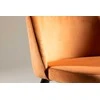 Venture Home Valgomojo kėdės Velvet, 2vnt., juodos/rūdžių, aksomas