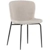 Venture Design Valgomojo kėdė, Modesto 2 vnt., 54x48x79.5 cm, kreminė spalva