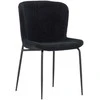 Venture Design Valgomojo kėdė, Modesto 2 vnt., 55x50x81 cm, Juodas