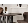 Venture Design Valgomasis stalas, akmuo, ø120 cm, mocca