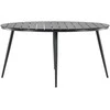 Venture Design Valgomasis stalas, Break, 150ø, Juodas