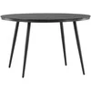 Venture Design Valgomasis stalas, Break, 120ø cm, Juodas