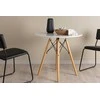 Venture Design Valgomasis stalas, Danburi, ø60 cm, Balta