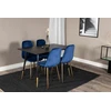 Venture Design Valgomasis stalas, Dipp, 75x120x85 cm, Juodas