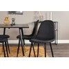Venture Design Valgomasis stalas, Dipp, 75x120x85 cm, Juodas