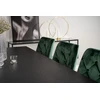 Venture Design Valgomasis stalas, Dipp, 180x90 cm, Juodas
