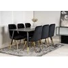 Venture Design Valgomasis stalas, Dipp, 180x90 cm, Juodas