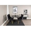 Venture Design Valgomasis stalas, Dipp, 75x120x85 cm, Juodas