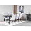 Venture Design Valgomasis stalas, Dipp, 180x90 cm, Juodas