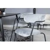Venture Design Valgomasis stalas, Dipp, 180x90 cm, Juodas