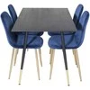 Venture Design Valgomasis stalas, Dipp, 75x120x85 cm, Juodas