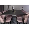 Venture Design Valgomasis stalas, Dipp, 180x90 cm, Juodas